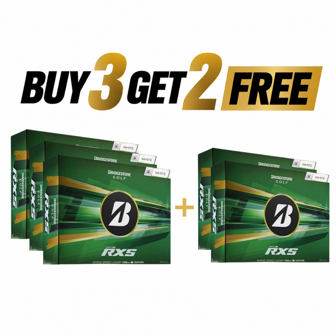 (ซื้อ 3 แถม 2) BRIDGESTONE TOUR B RXS ลูกกอล์ฟ