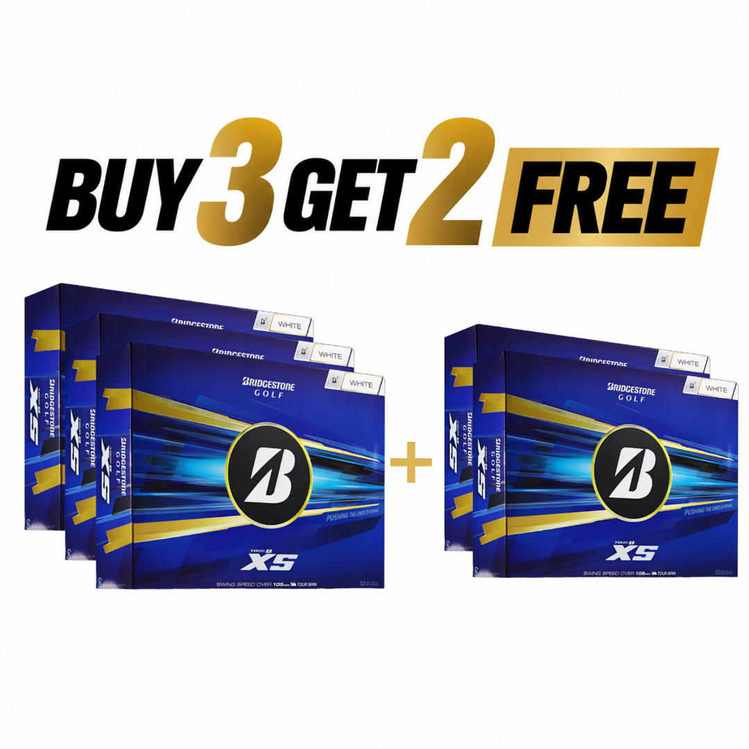(ซื้อ 3 แถม 2)  BRIDGESTONE TOUR B XS ลูกกอล์ฟ