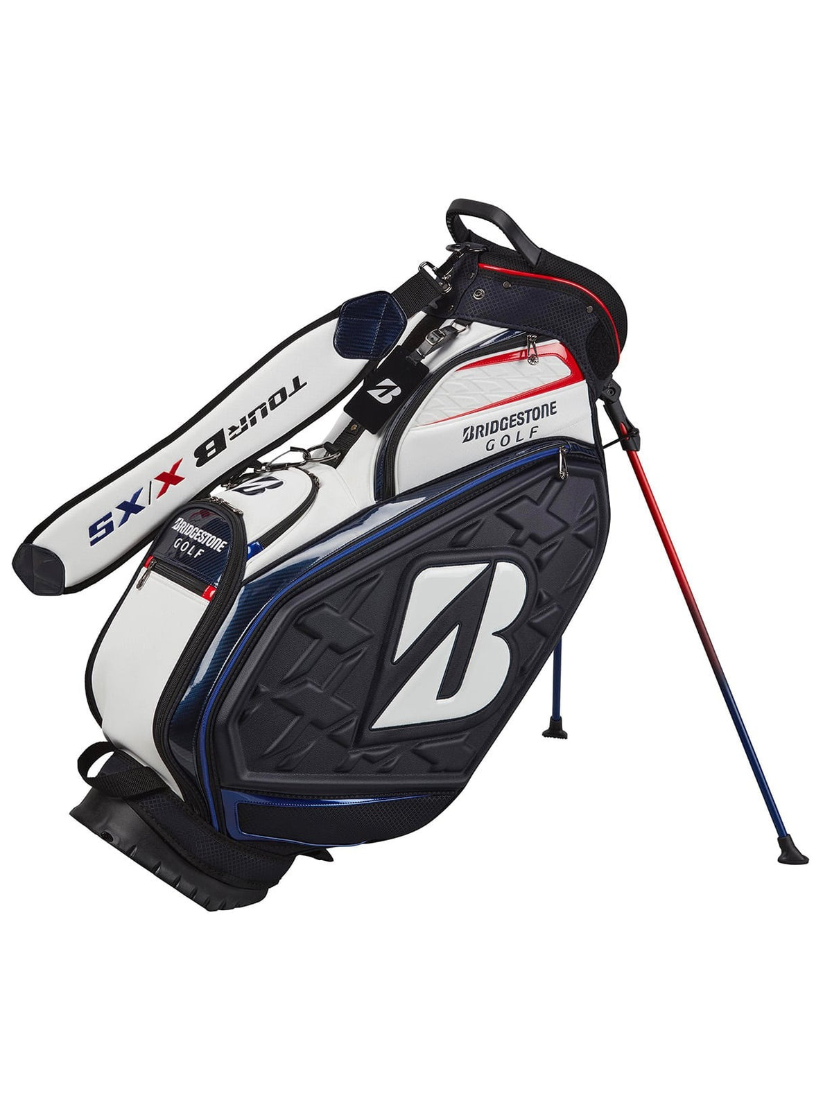 BRIDGESTONE TOUR REPRICA STAND BAG CB2602