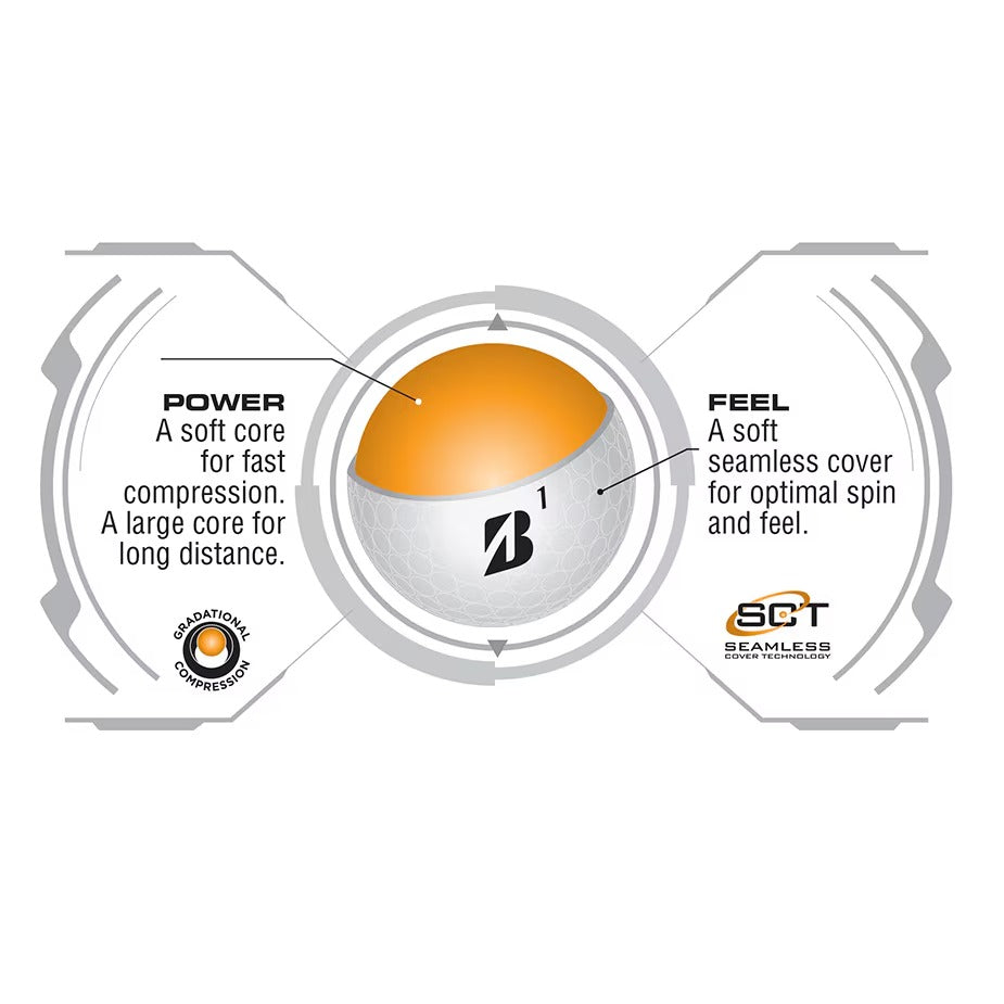 BRIDGESTONE E6 SOFT GOLF BALL